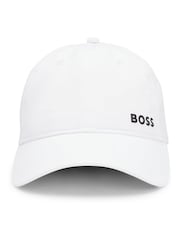 BOSS White Golf Logo Cap - Image 1 of 1