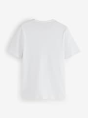 HUGO White/Green/Red T-Shirts 3 Pack - Image 6 of 9