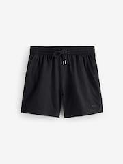 BOSS Black Textured Swim Shorts - Image 4 of 5