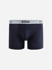 BOSS Blue Power Logo Boxers 3 Pack - Image 3 of 4