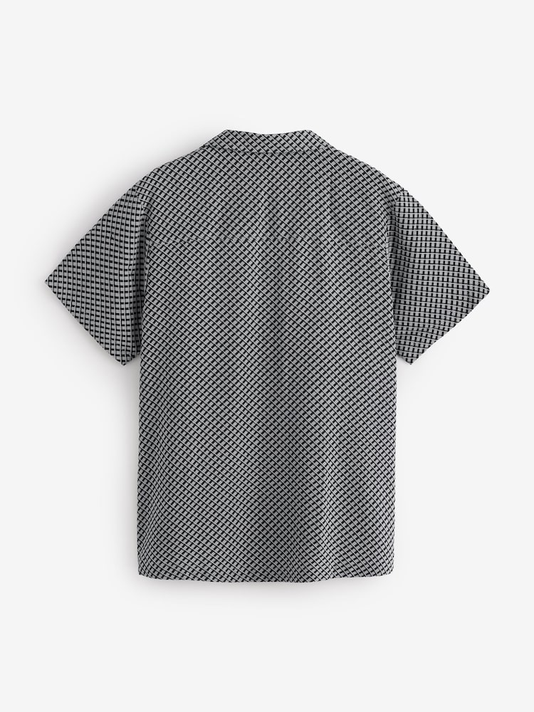 BOSS Grey Vibe Relaxed-Fit Shirt - Image 5 of 5 BOSS Grey Vibe Relaxed-Fit Shirt - Image 5 of 5