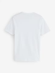 BOSS Natural/White/Grey Crew Neck Short Sleeve Classic T-Shirts 3 Pack - Image 3 of 5
