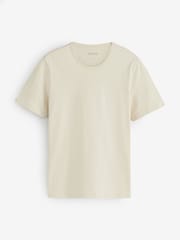 BOSS Natural/White/Grey Crew Neck Short Sleeve Classic T-Shirts 3 Pack - Image 7 of 8