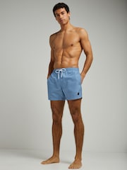 BOSS Sky Blue Vibe Printed Swim Shorts - Image 2 of 4