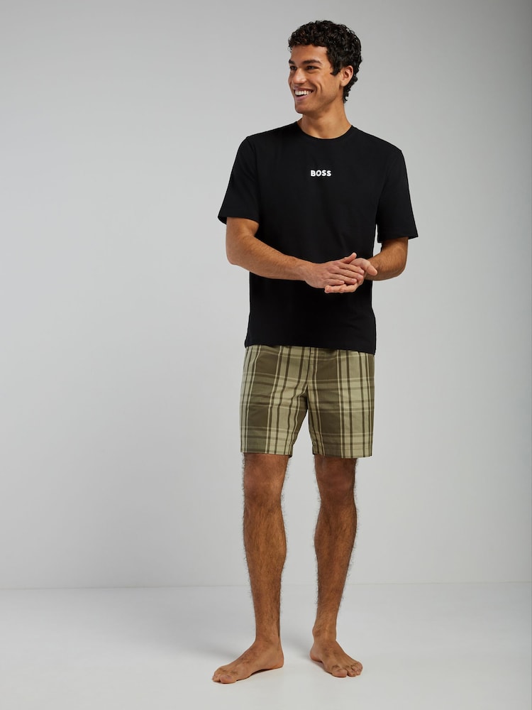 BOSS Green Logo Boxed Pyjamas Set - Image 1 of 6