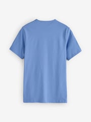 HUGO Blue/White/Black T-Shirts 3 Pack - Image 5 of 7