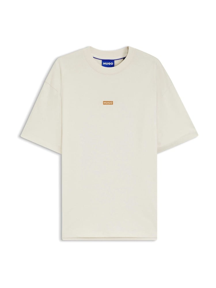 Camiseta HUGO Nalono de corte relajado con logo - Imagen 1 de 1