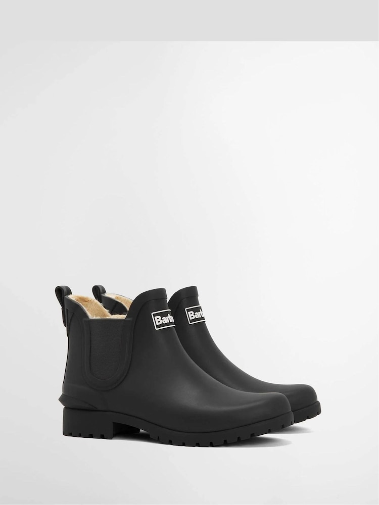 Barbour® Black Kirkton Chelsea Wellies - Image 2 of 7