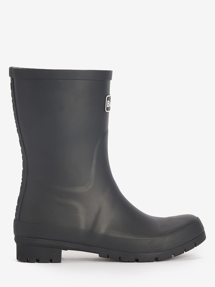 Barbour® Black Banbury Mid Wellies - Image 1 of 5 Barbour® Black Banbury Mid Wellies - Image 1 of 5