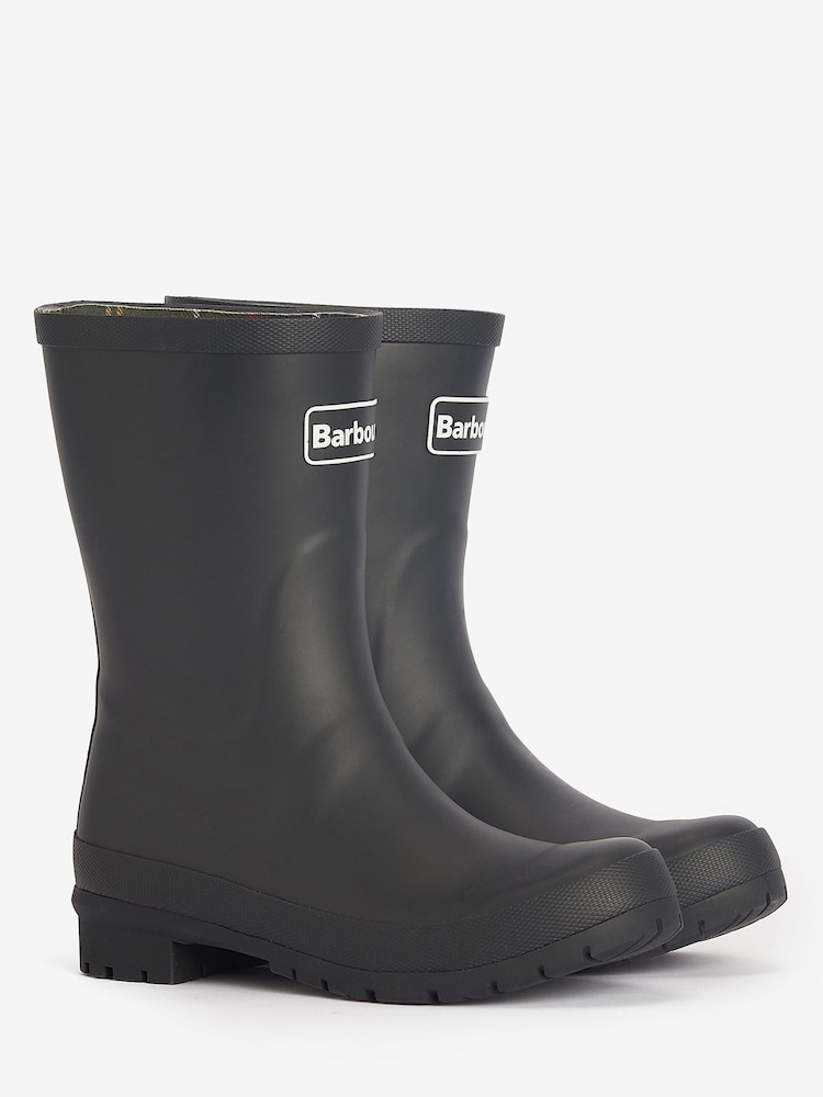 Barbour® Black Banbury Mid Wellies - Image 5 of 5 Barbour® Black Banbury Mid Wellies - Image 5 of 5
