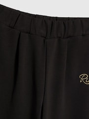 River Island Black Barrel Wide Leg Trousers - Image 3 of 4