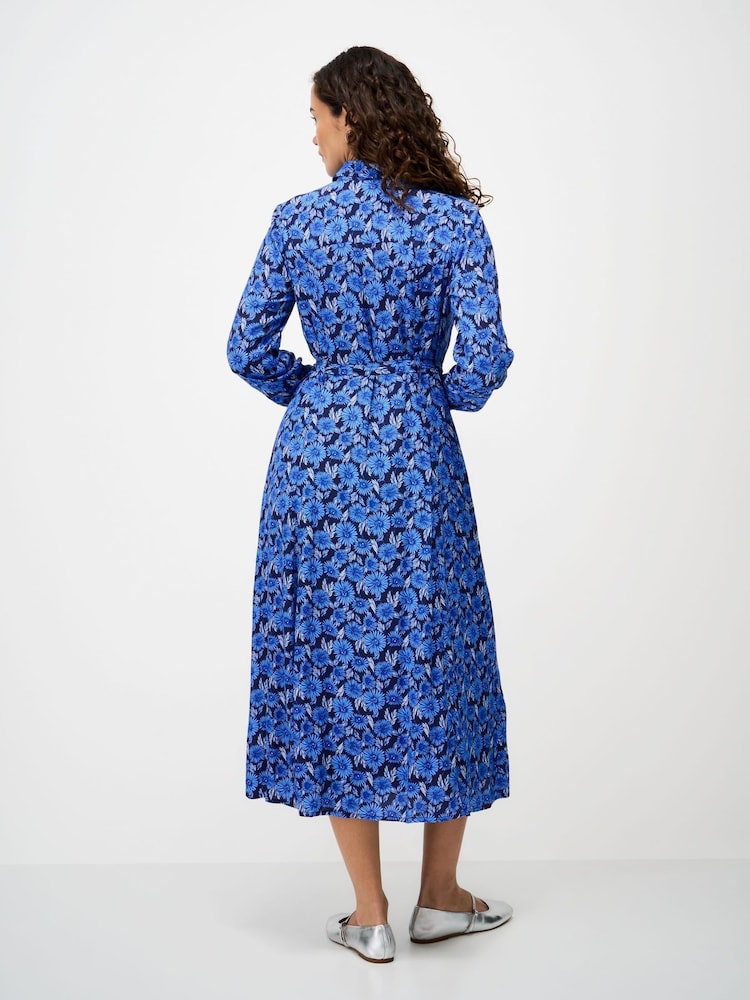 Crew Clothing Blue Sadie Long-Sleeve Shirt Dress - Image 2 of 5 Crew Clothing Blue Sadie Long-Sleeve Shirt Dress - Image 2 of 5