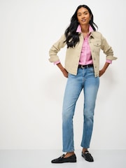 Crew Clothing Natural Denim Western Jacket - Image 3 of 5