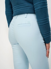 Crew Clothing Blue Smart Cropped Chinos - Image 4 of 5