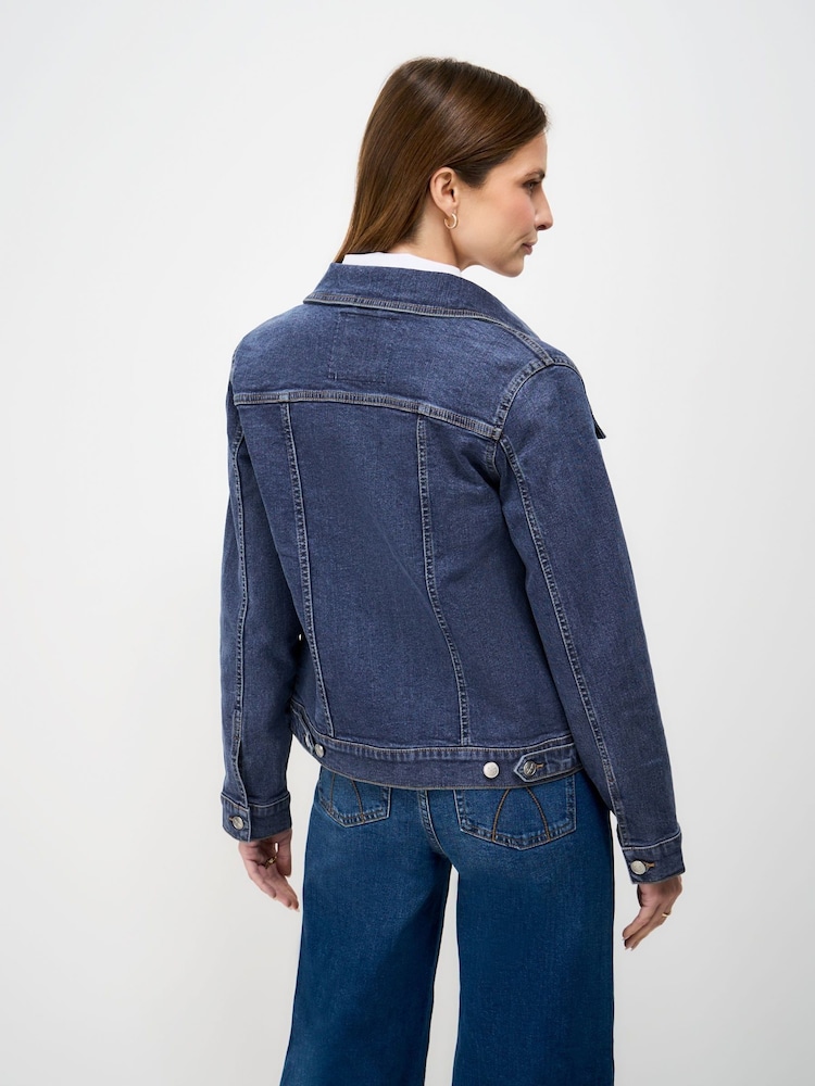 Crew Clothing Blue Denim Western Jacket - Image 2 of 5
