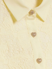 River Island Bow Lace Belted Dress - صورة 3 من 4