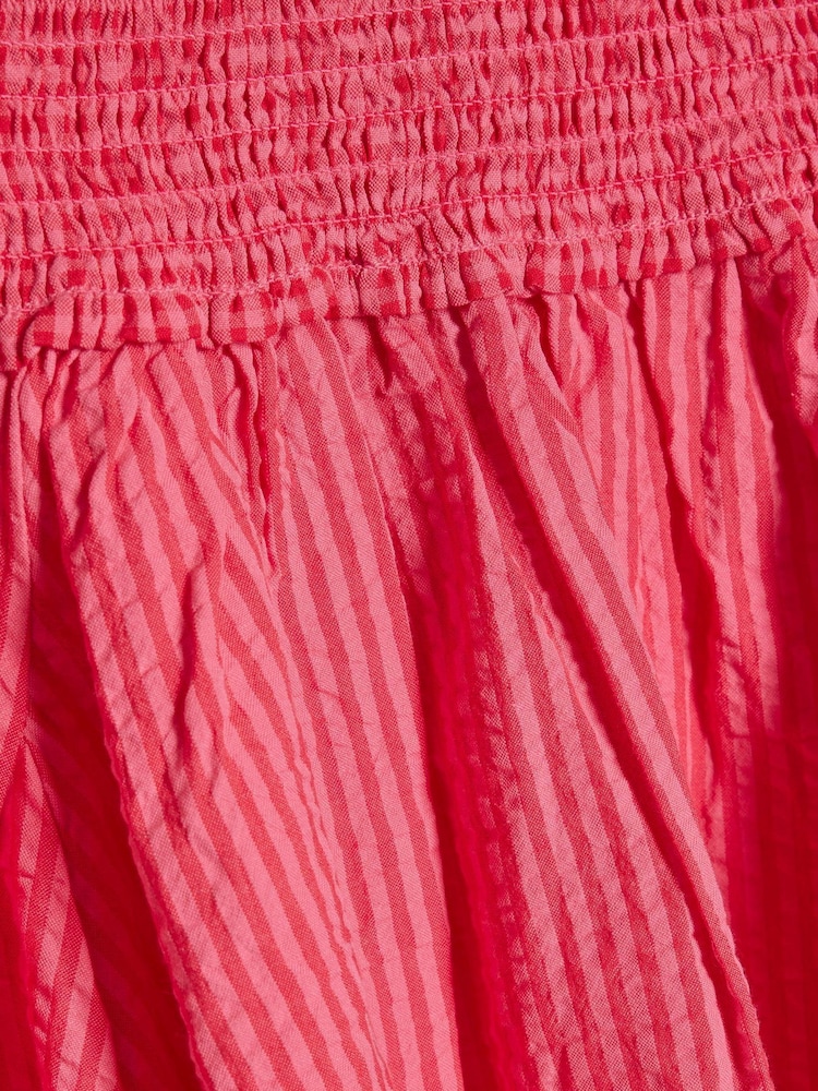 River Island Pink Gingham Top and Skirt Set - Image 4 of 4