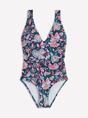 Boden Cream Mykonos Deep V-Neck Swimsuit - Image 6 of 7