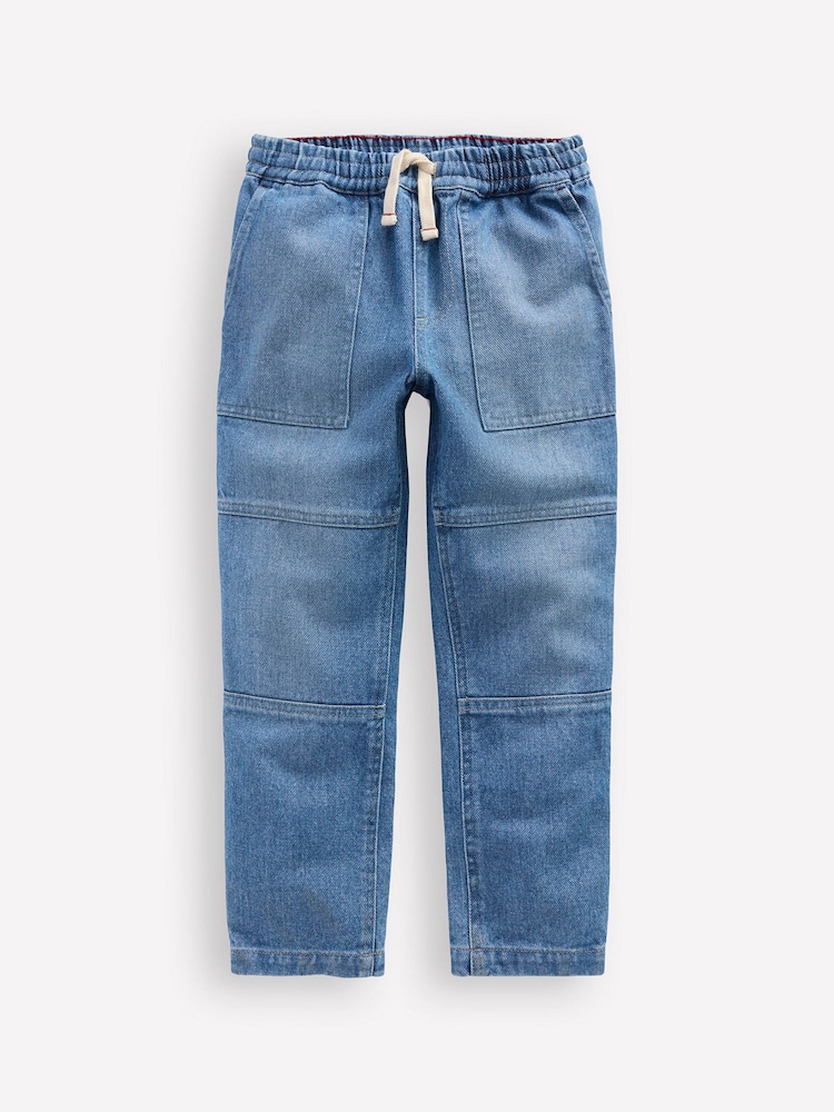 Boden Light Wash Blue Warrior Knee Jeans - Image 1 of 3