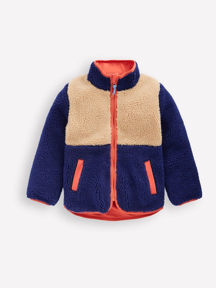 Boden Brown Cosy Borg Jacket - Image 1 of 5