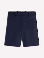 Boden Blue Belgravia Linen Shorts - Image 6 of 6