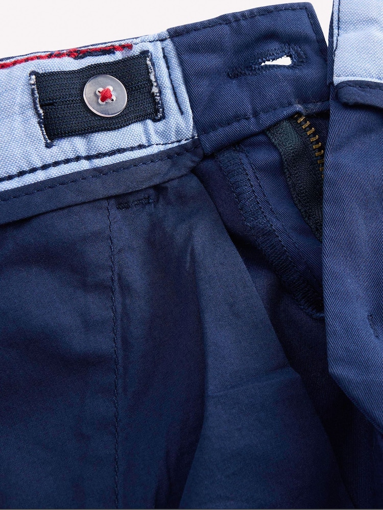 Boden Blue Classic Chino Shorts - Image 4 of 4 Boden Blue Classic Chino Shorts - Image 4 of 4