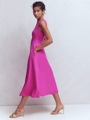 Robe Boden sans manches en maille point de Rome - Image 5 sur 6