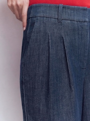 Boden Blue Kensington Twill Trousers - Image 3 of 5