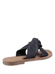 Hush Puppies Black Amy Wide Fit Sandals - Image 3 of 4