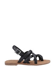 Hush Puppies Black Hope Sandals - Image 1 of 5