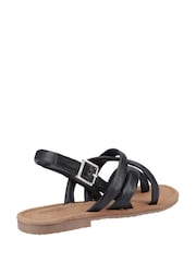 Hush Puppies Black Hope Sandals - Image 3 of 5