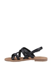 Hush Puppies Black Hope Sandals - Image 4 of 5