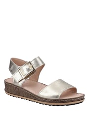 Hush Puppies Gold Ellie Sandals - Image 2 of 4