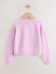 Lilac Purple Henley Jumper (3-16yrs) - Image 6 of 8