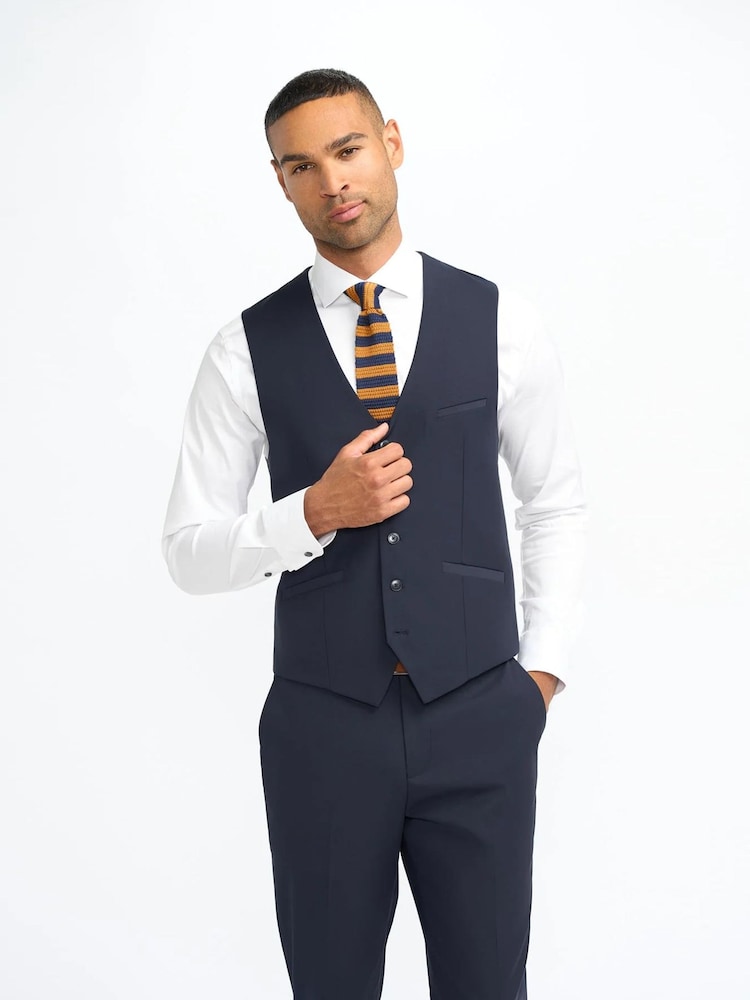 House Of Cavani Blue Malibu Waistcoat - Image 1 of 2 House Of Cavani Blue Malibu Waistcoat - Image 1 of 2