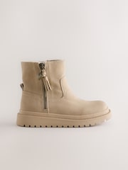 Neutral Wide Fit (G) Tassel Boots - Image 2 of 5