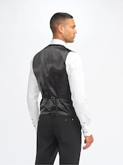 House Of Cavani Black Malibu Waistcoat - Image 2 of 3