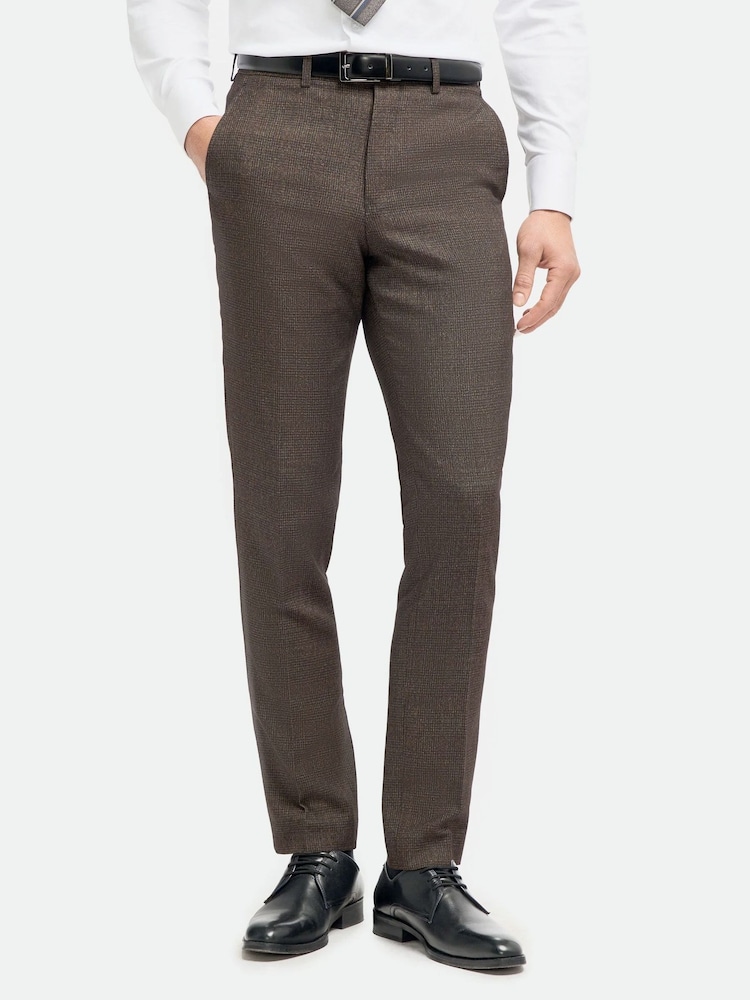 House Of Cavani Brown Caridi Trousers - Image 1 of 2 House Of Cavani Brown Caridi Trousers - Image 1 of 2