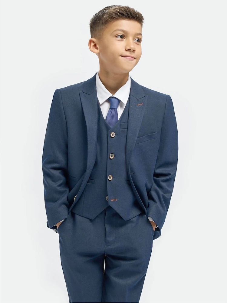 Azul marino - House Of Cavani Tropez Suit - Imagen 2 de 4