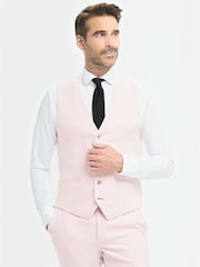House Of Cavani Pink Tropez Waistcoat - Image 1 of 3