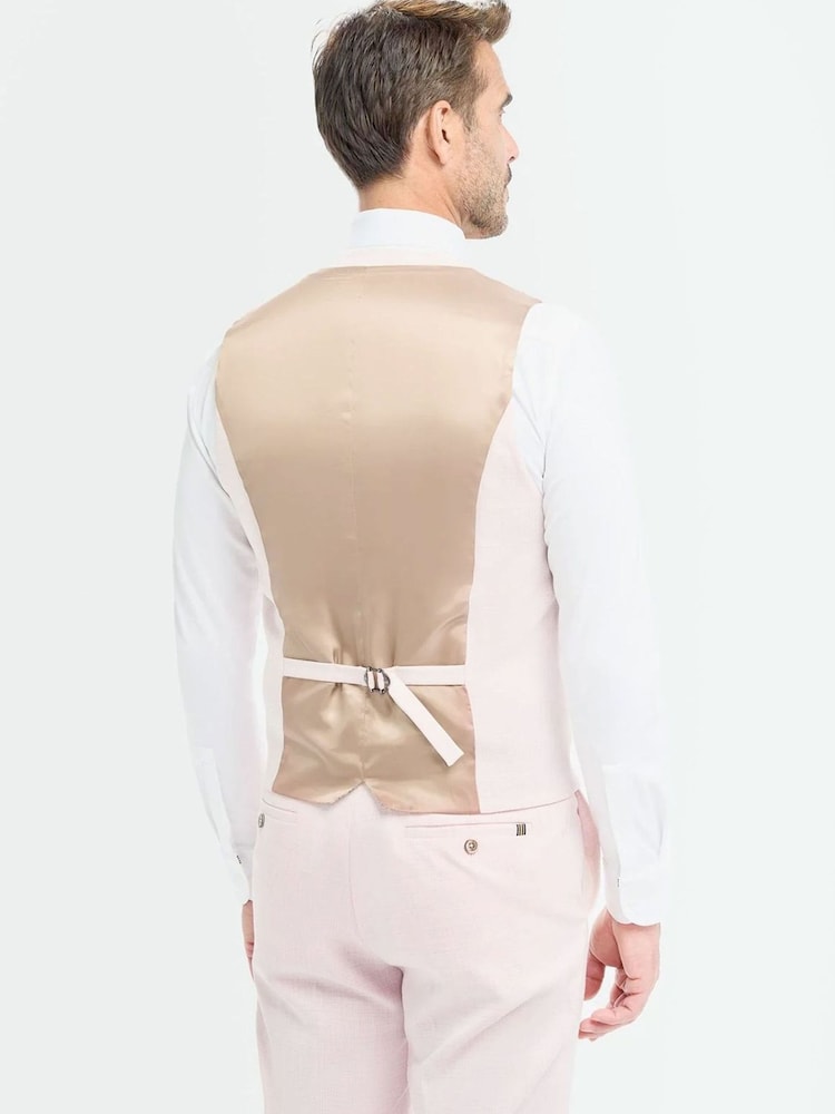 House Of Cavani Pink Tropez Waistcoat - Image 2 of 3 House Of Cavani Pink Tropez Waistcoat - Image 2 of 3