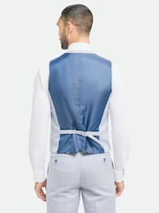 House Of Cavani Blue Caridi Waistcoat - Image 2 of 3