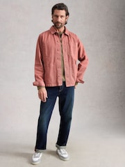 White Stuff Pink Westgate Workwear Jacket - Image 3 of 6