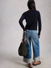 White Stuff Blue Womens Lois Cardigan - Image 2 of 6