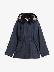 Barbour® Navy Evelyn Showerproof Jacket - Image 7 of 7