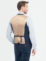 House Of Cavani Blue Tropez Waistcoat - Image 2 of 3