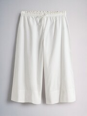 The Set 2 Pack Cotton Cami and Culotte Pyjama Sets Dark Navy Blue / White - Image 4 of 7