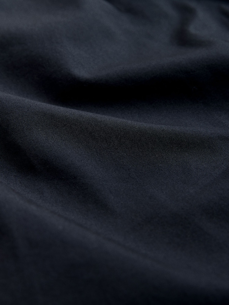 The Set 2 Pack Cotton Cami and Culotte Pyjama Sets Dark Navy Blue / White - Image 7 of 7