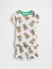 Gap Brushed Cotton Brannan Bear Tennis Pyjamas shorts Set (12mths-5yrs) - Bild 1 von 2