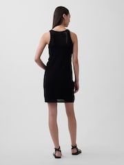 Gap Black Crochet Mini Dress - Image 2 of 4